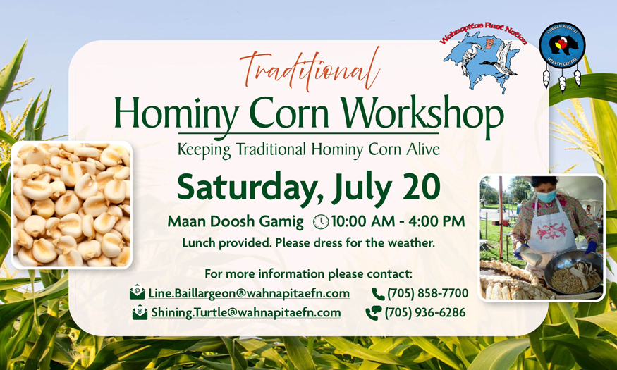 Hominy Corn Workshop