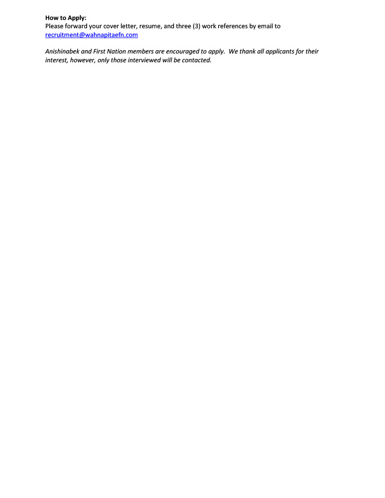 Child and Youth Worker Assistant Job Ad p2