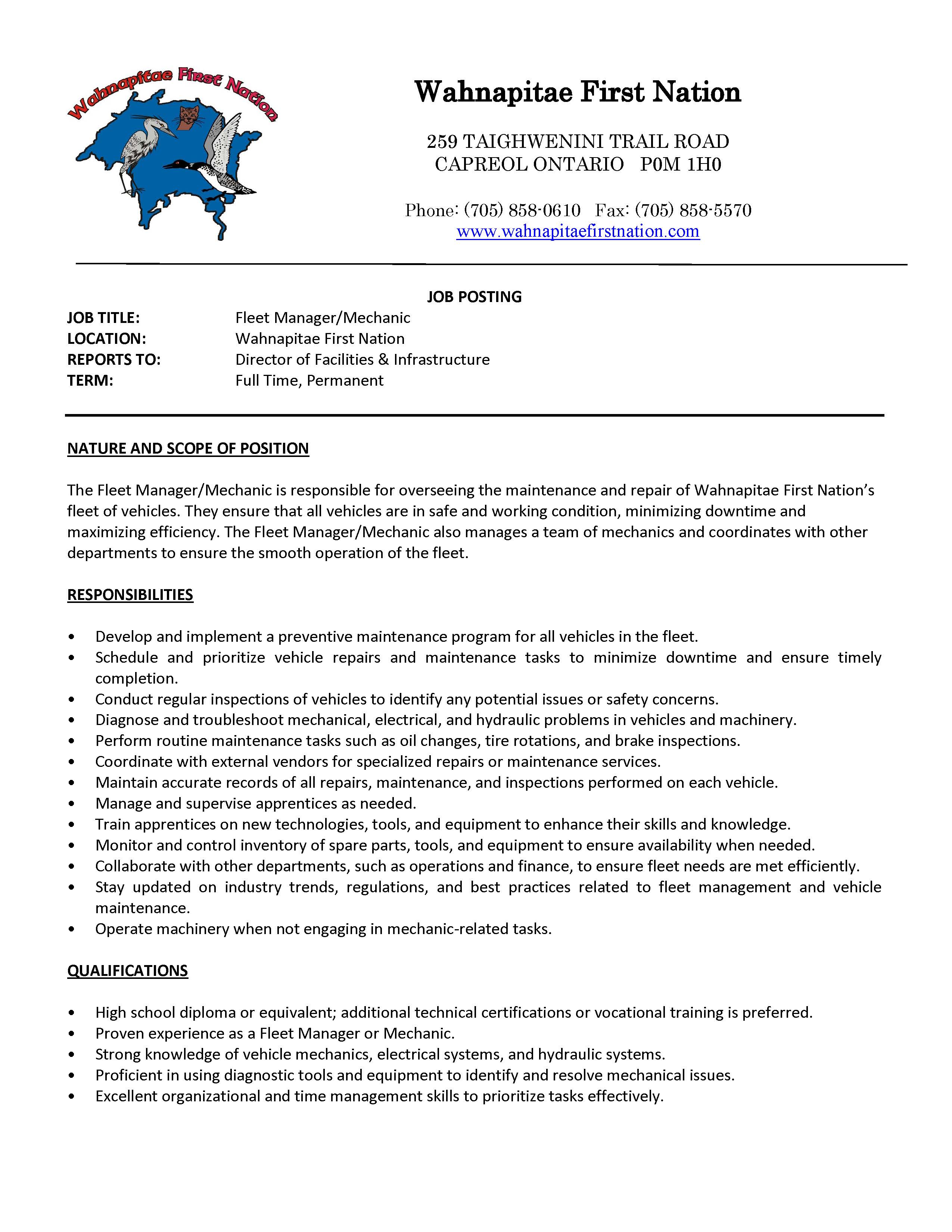 Mechanic Fleet Manager JP Page 1