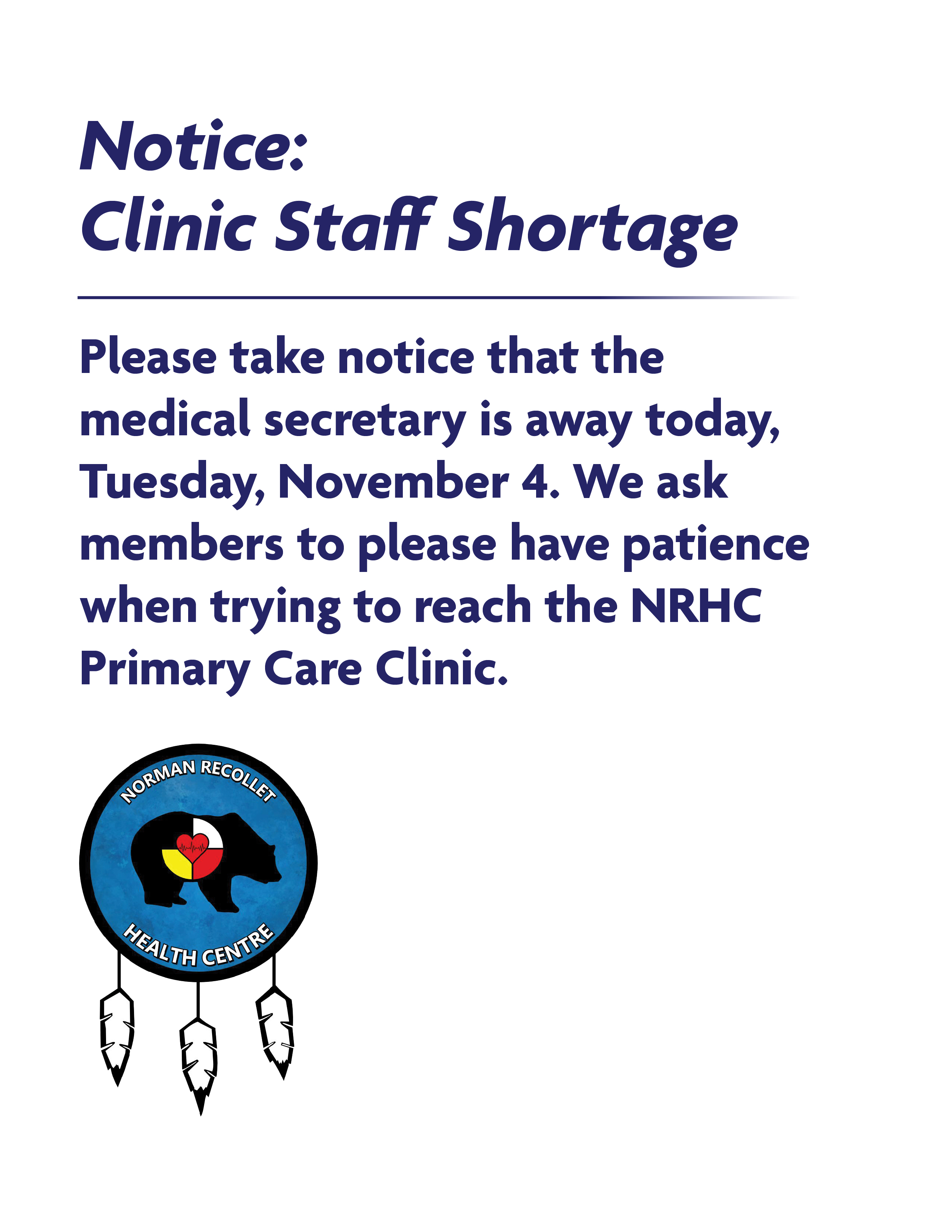 notice nrhc secretary nov2025