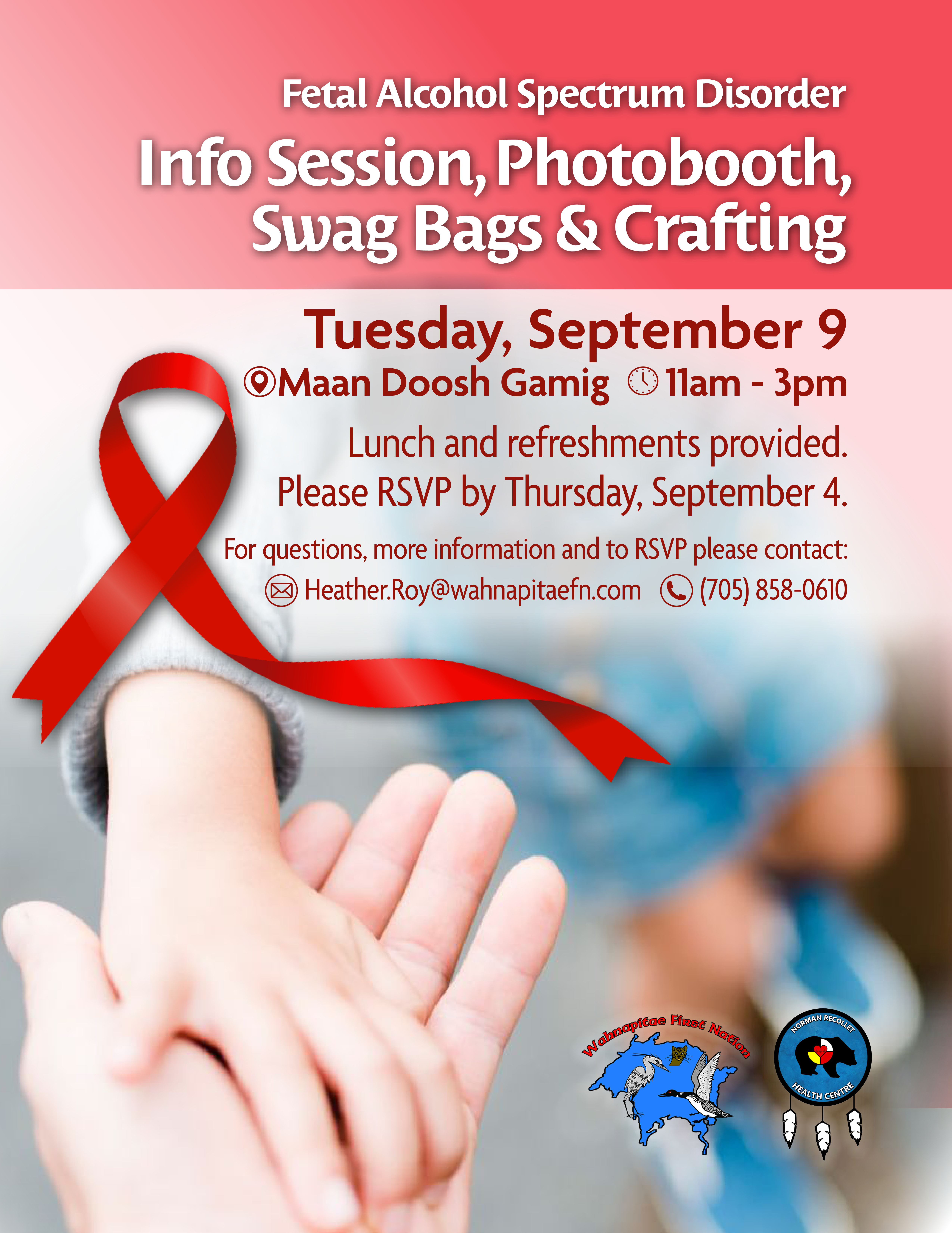 FASD Awareness Info Session, Photobooth & Crafting