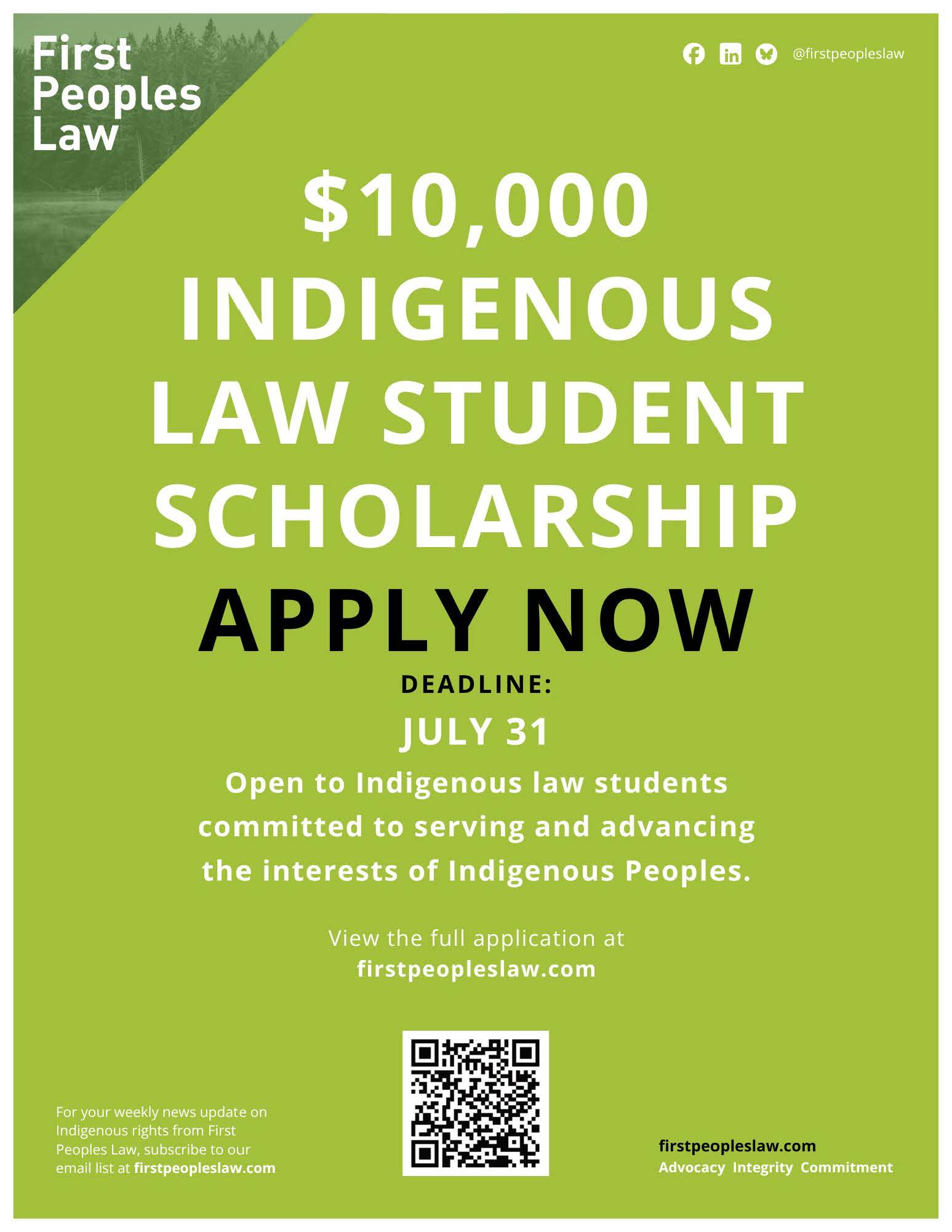 2026 FPL Scholarship Poster