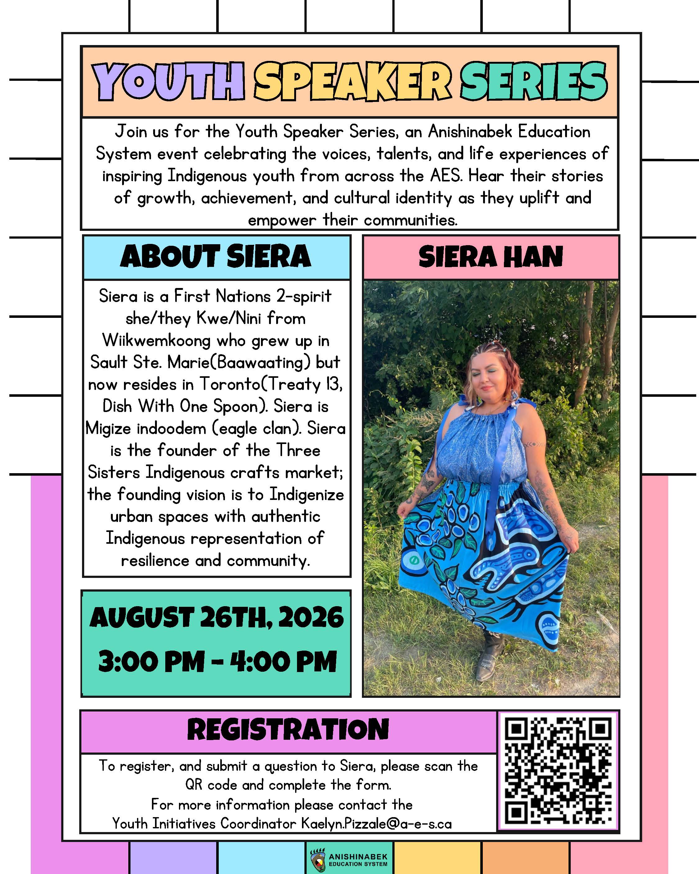 Youth Speaker Series Siera Han