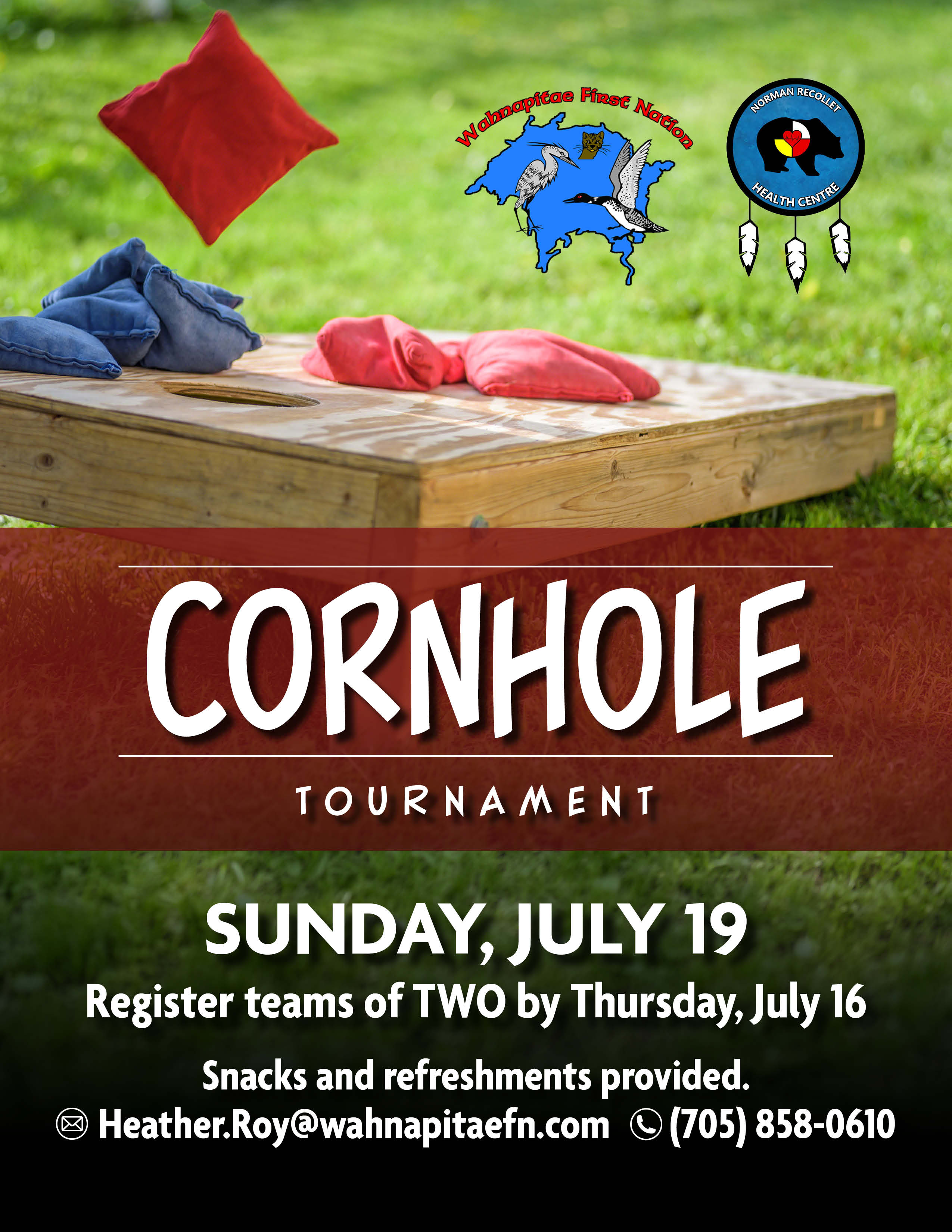 Cornhole Tournament Flyer