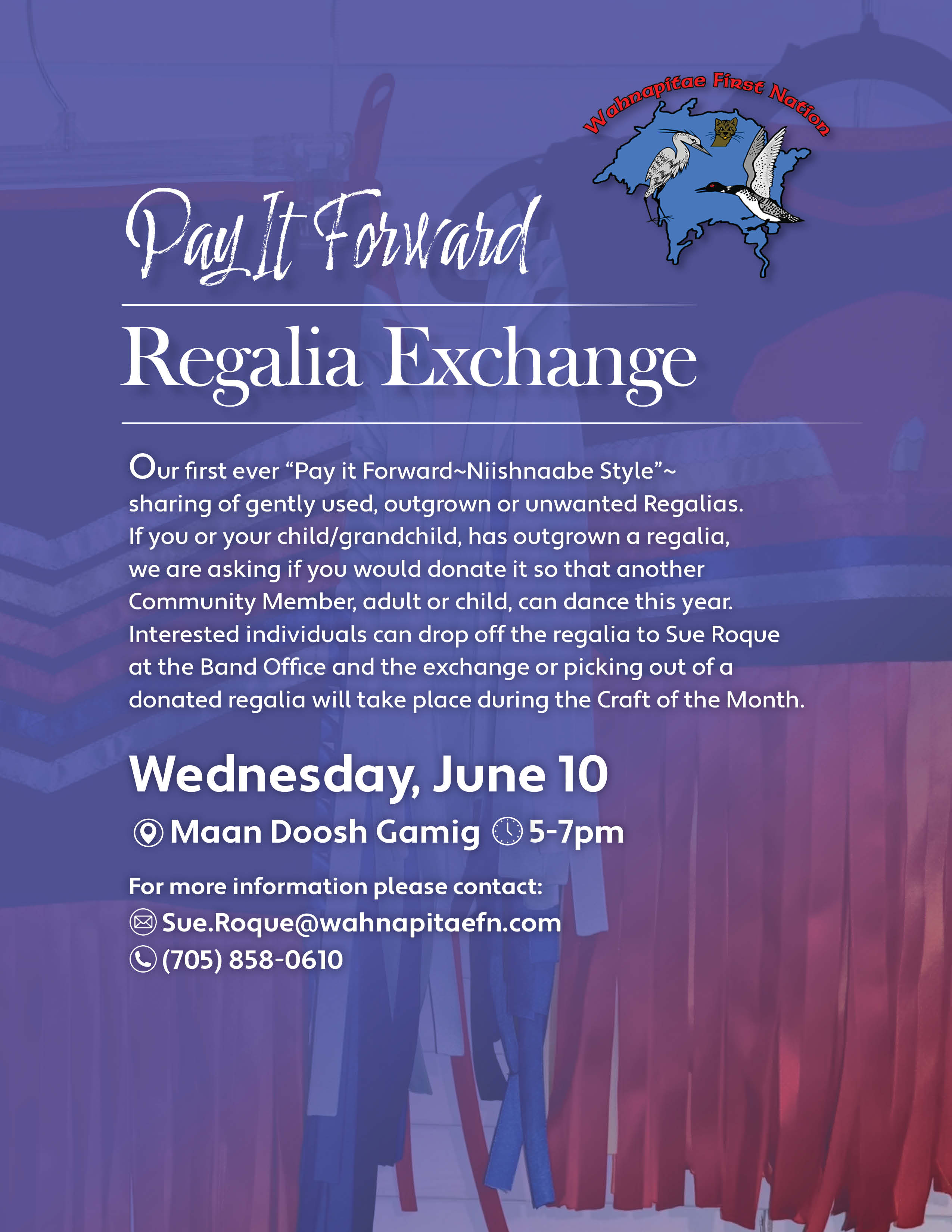 Pay it Forward: Regalia Exchange