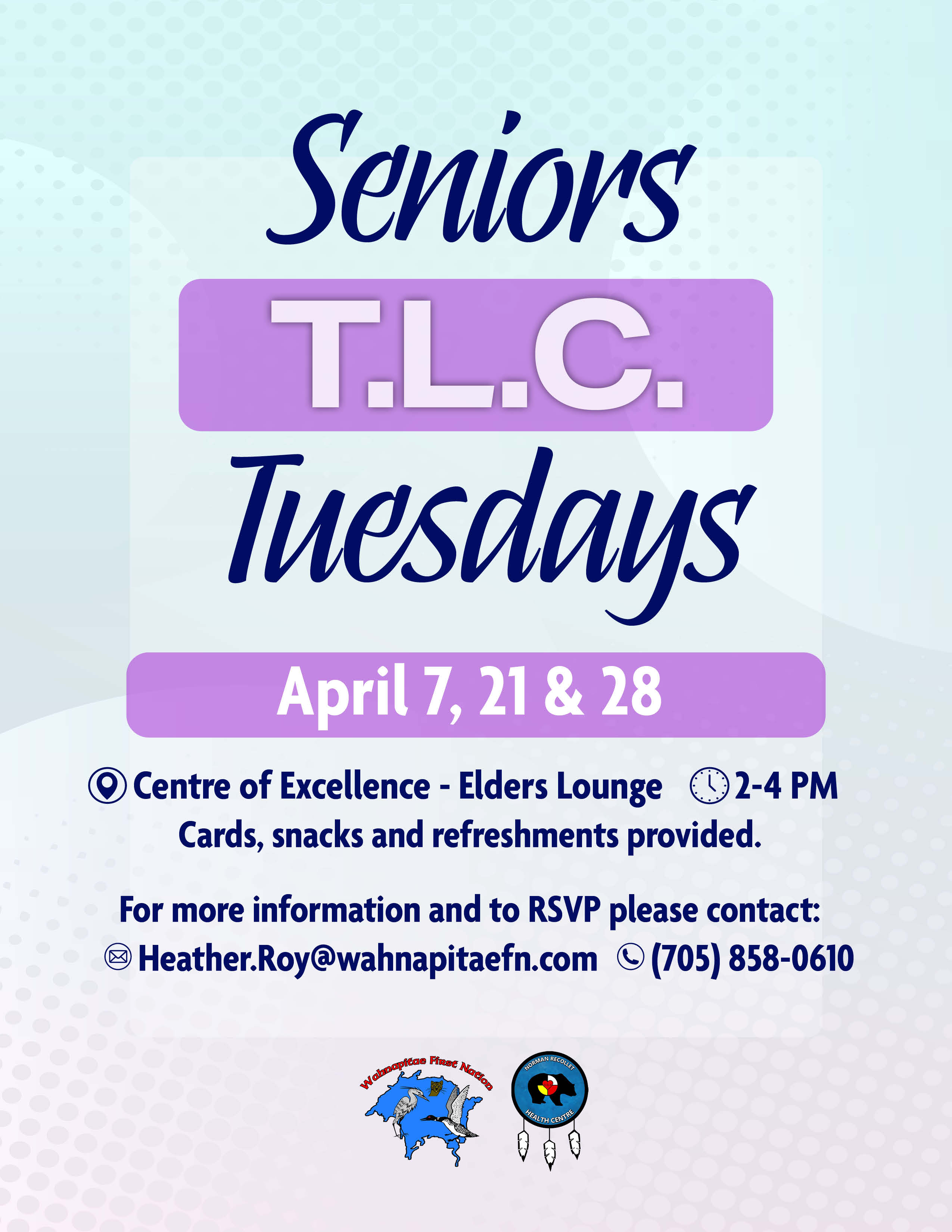 Seniors T.L.C. Tuesdays